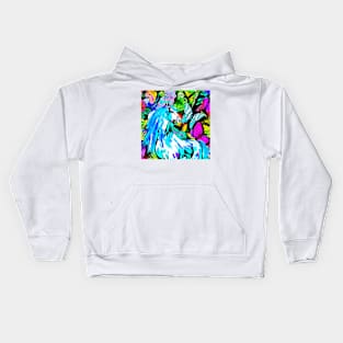 Horses and Butterflies Kids Hoodie